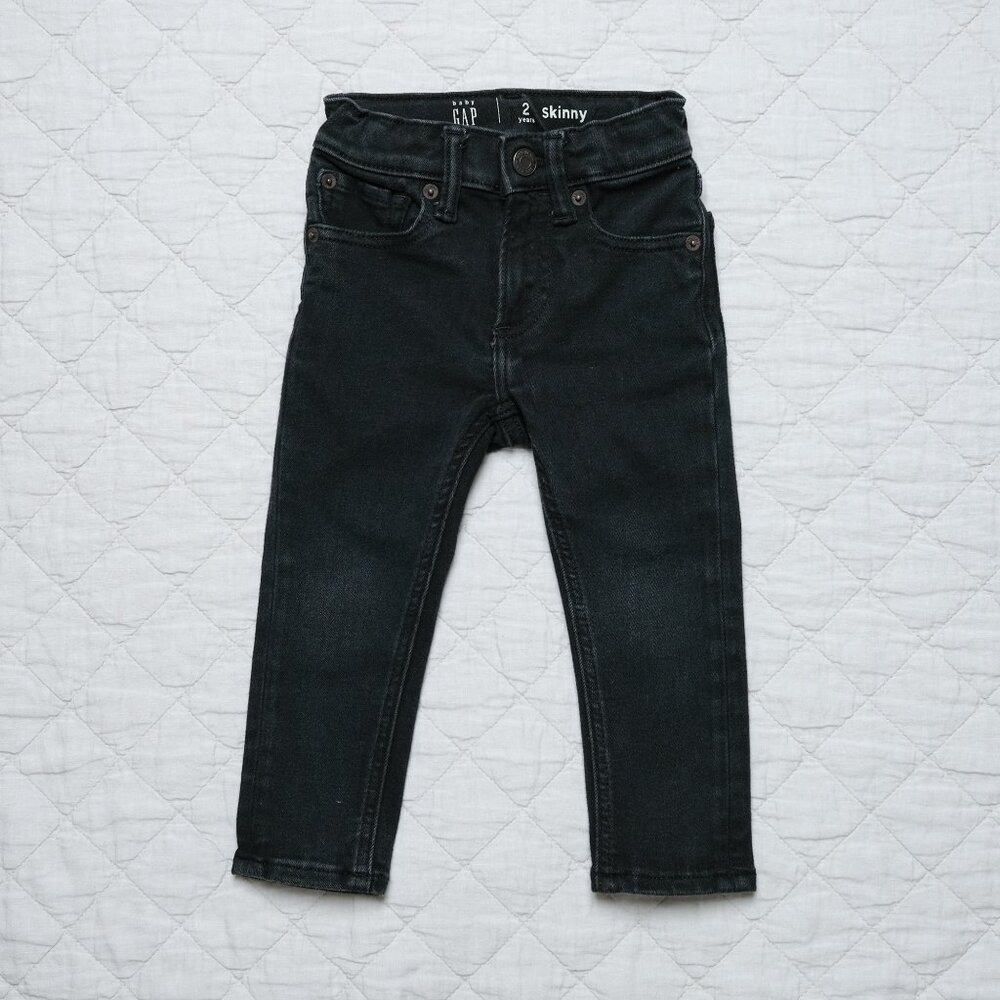 baby Gap Black Stretch Denim Jeans